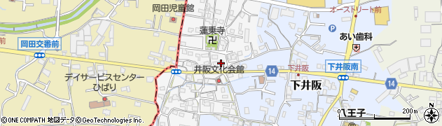 和歌山県紀の川市西井阪144周辺の地図