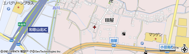 和歌山県和歌山市田屋189周辺の地図