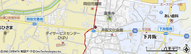 和歌山県紀の川市西井阪153周辺の地図