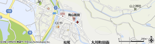 香川県さぬき市大川町田面15周辺の地図