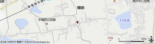 香川県綾歌郡綾川町畑田1557周辺の地図