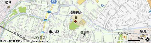 和歌山県和歌山市市小路41周辺の地図