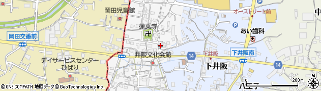和歌山県紀の川市西井阪141周辺の地図