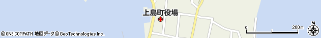 愛媛県越智郡上島町周辺の地図