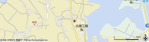 香川県綾歌郡綾川町滝宮2421周辺の地図