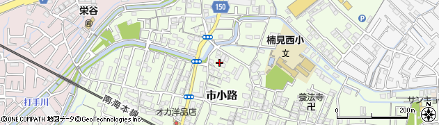 和歌山県和歌山市市小路88周辺の地図