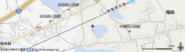香川県綾歌郡綾川町畑田1169-1周辺の地図