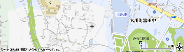 香川県さぬき市大川町南川189周辺の地図
