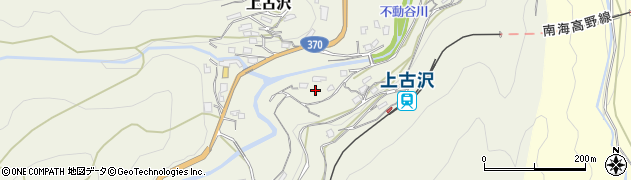 和歌山県伊都郡九度山町上古沢88周辺の地図
