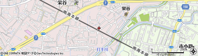 和歌山県和歌山市栄谷40周辺の地図