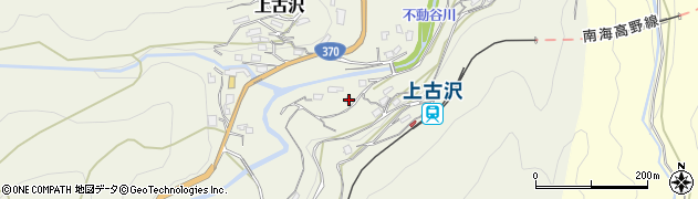 和歌山県伊都郡九度山町上古沢89周辺の地図