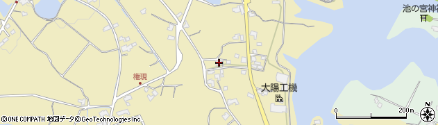 香川県綾歌郡綾川町滝宮2408周辺の地図