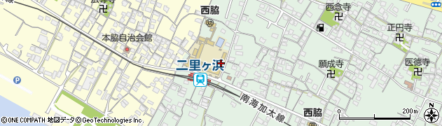 和歌山市立西脇小学校周辺の地図