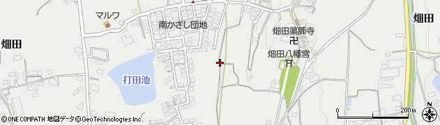 香川県綾川町（綾歌郡）畑田周辺の地図