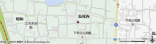 香川県さぬき市長尾西1323周辺の地図