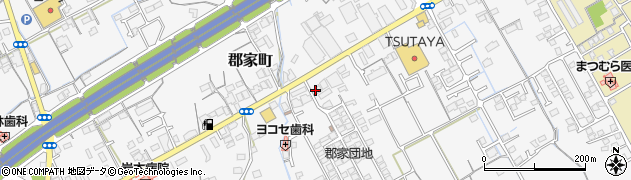 フジガード株式会社　丸亀営業所周辺の地図
