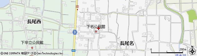 香川県さぬき市長尾名402周辺の地図