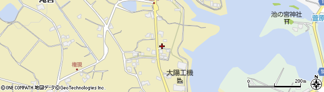 香川県綾歌郡綾川町滝宮2415周辺の地図
