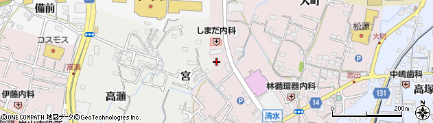 中野鍼灸整骨院周辺の地図