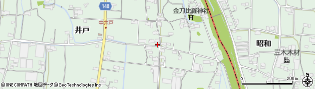 香川県木田郡三木町井戸2898周辺の地図