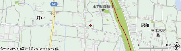 香川県木田郡三木町井戸2912周辺の地図