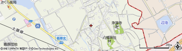 香川県仲多度郡多度津町葛原1491周辺の地図