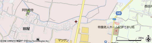 和歌山県和歌山市田屋445周辺の地図