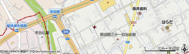 香川県丸亀市原田町1773周辺の地図
