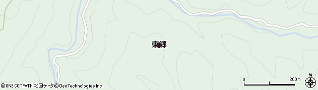 和歌山県九度山町（伊都郡）東郷周辺の地図
