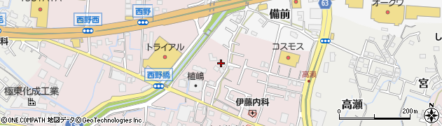 千ちゃん 岩出店周辺の地図