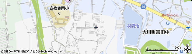 香川県さぬき市大川町南川178周辺の地図