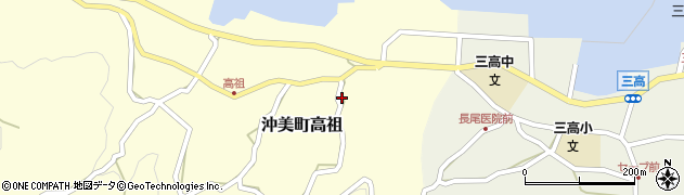 高田沖美江田島線周辺の地図
