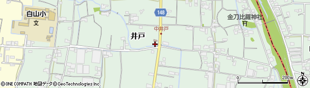 香川県木田郡三木町井戸2309周辺の地図