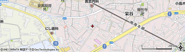和歌山県和歌山市栄谷136周辺の地図