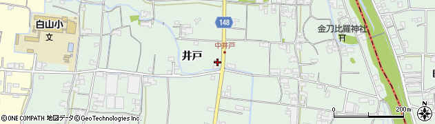 香川県木田郡三木町井戸2310周辺の地図