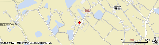 香川県綾歌郡綾川町滝宮2169周辺の地図