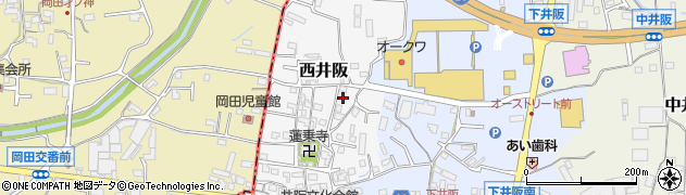 和歌山県紀の川市西井阪82周辺の地図