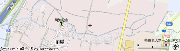 和歌山県和歌山市田屋周辺の地図