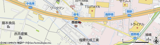 オイルサービス和歌山周辺の地図