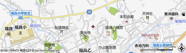 兵庫県南あわじ市福良周辺の地図