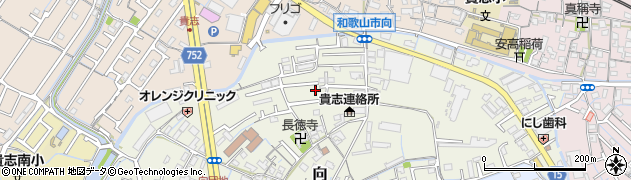 和歌山県和歌山市向周辺の地図