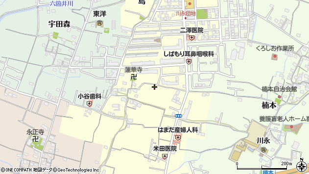 〒649-6314 和歌山県和歌山市島の地図