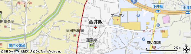 和歌山県紀の川市西井阪85周辺の地図