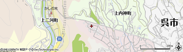 広島県呉市内神町8周辺の地図