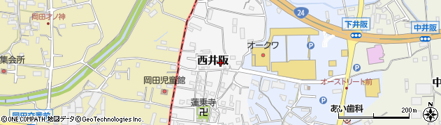 和歌山県紀の川市西井阪73周辺の地図