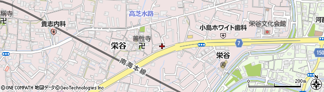 和歌山県和歌山市栄谷368周辺の地図