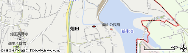 香川県綾歌郡綾川町畑田3268周辺の地図