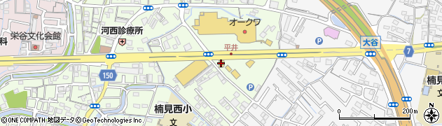 ガスト和歌山平井店周辺の地図