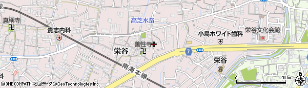 和歌山県和歌山市栄谷381周辺の地図