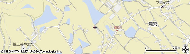 香川県綾歌郡綾川町滝宮2156周辺の地図